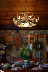 Chandelier with down light